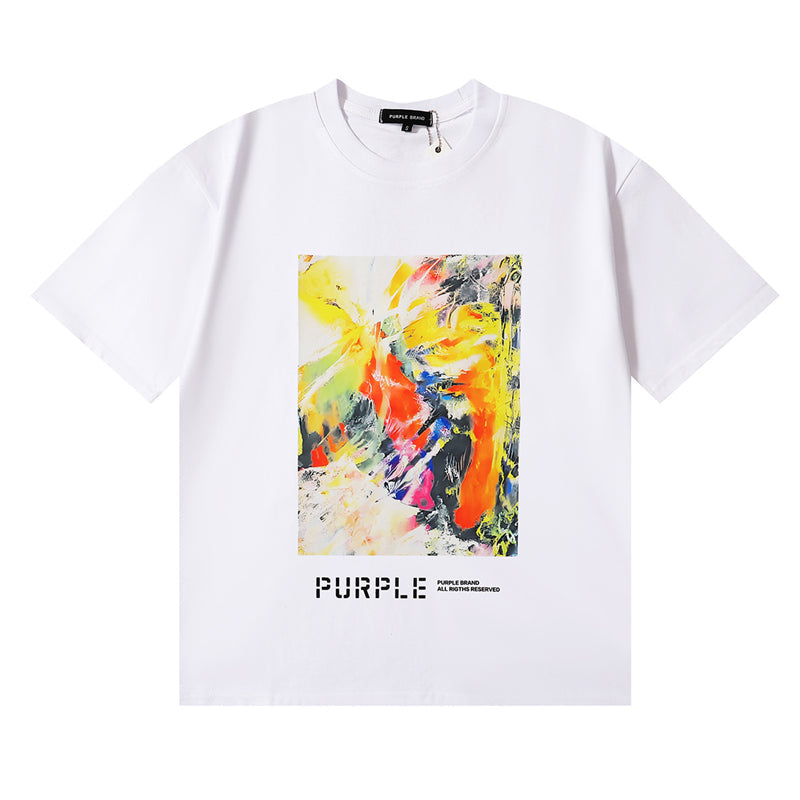 New Purple Short-Sleeve T-Shirt