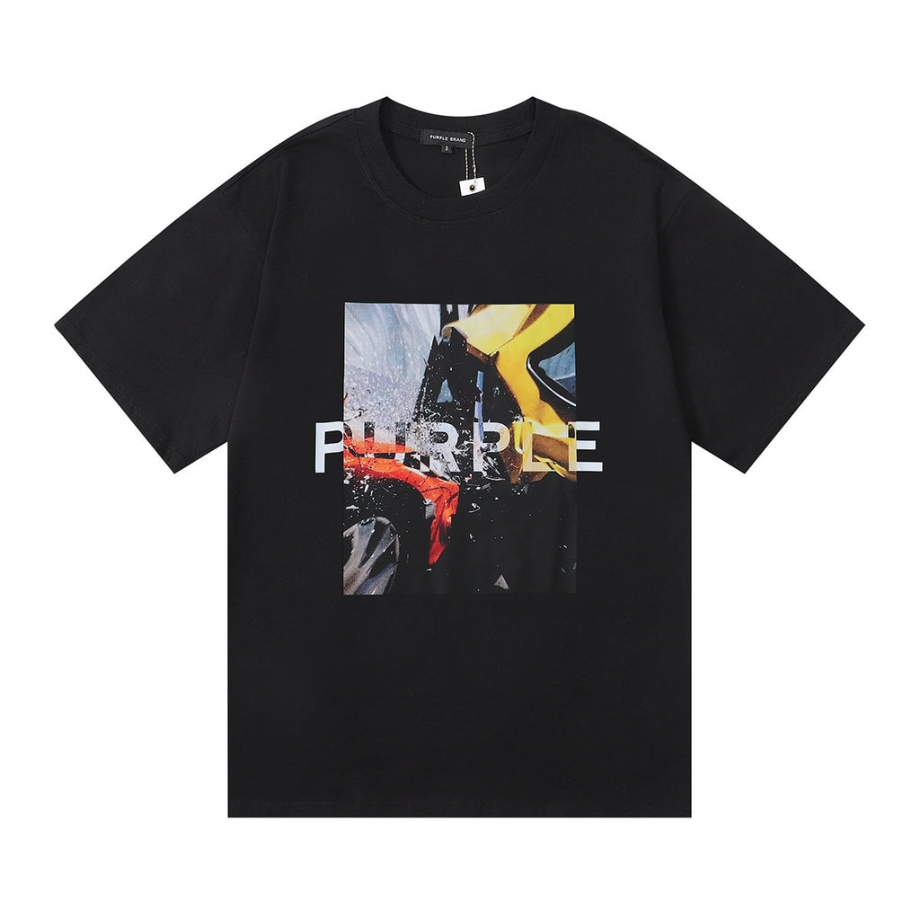 New Purple Short-Sleeve T-Shirt