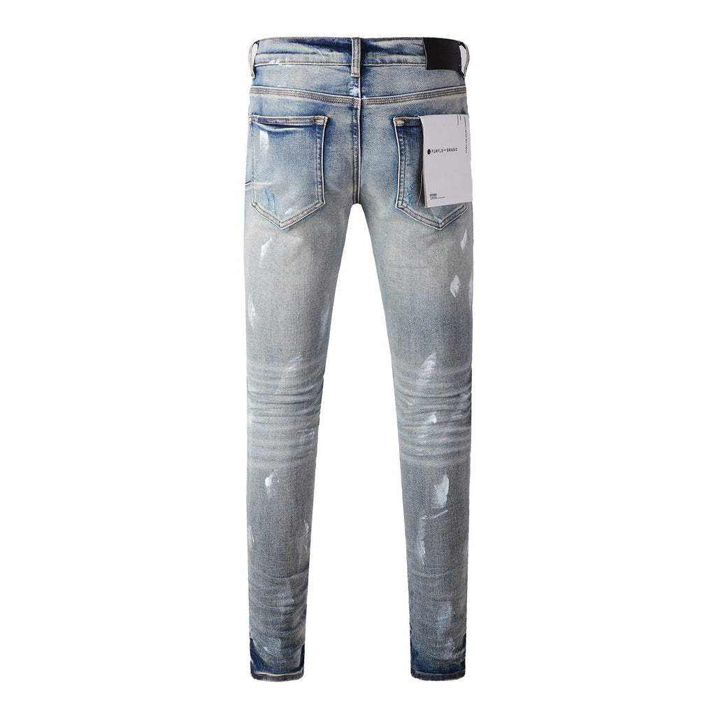 Men's Purple Jeans 9043