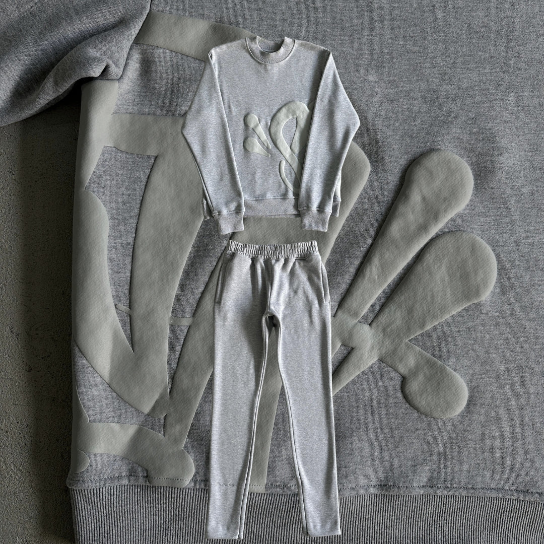 Synaworld Round Neck Suit Grey