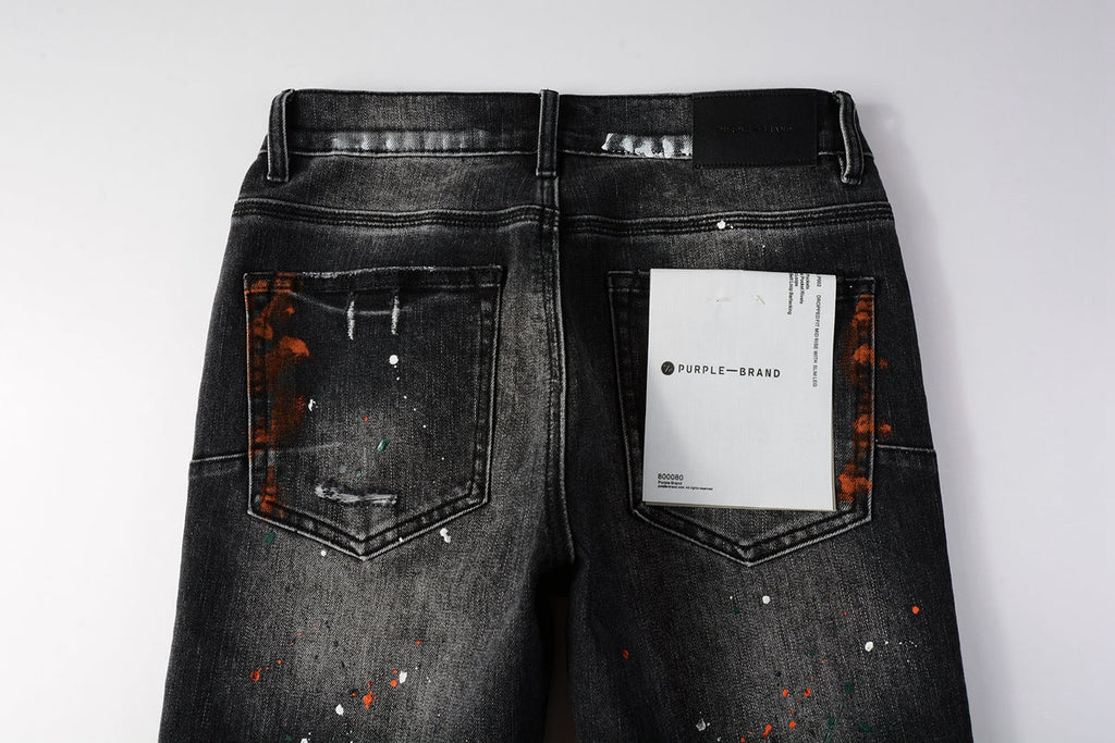 Men's Purple Jeans 9018