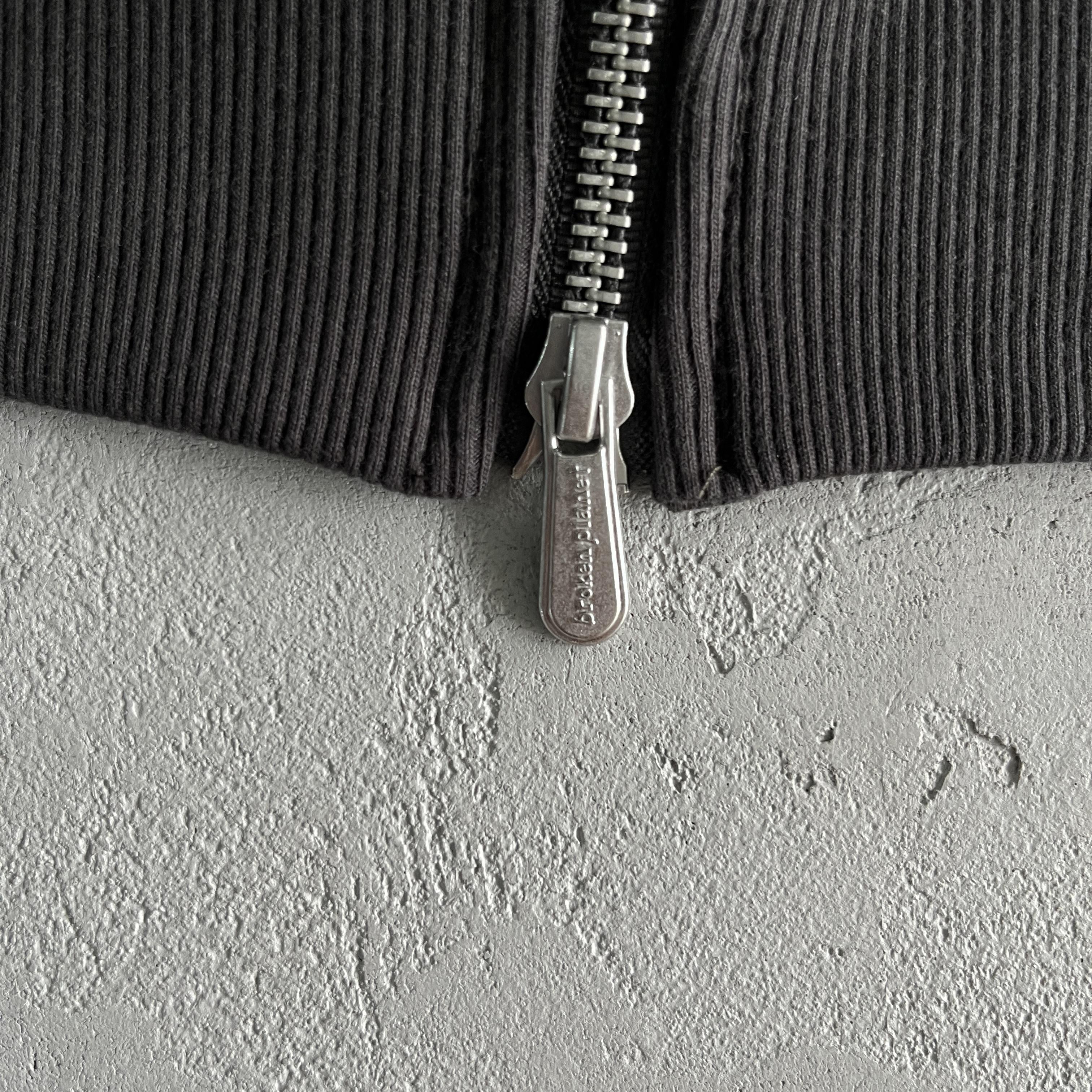 Broken P Double Zip Up Hoodie