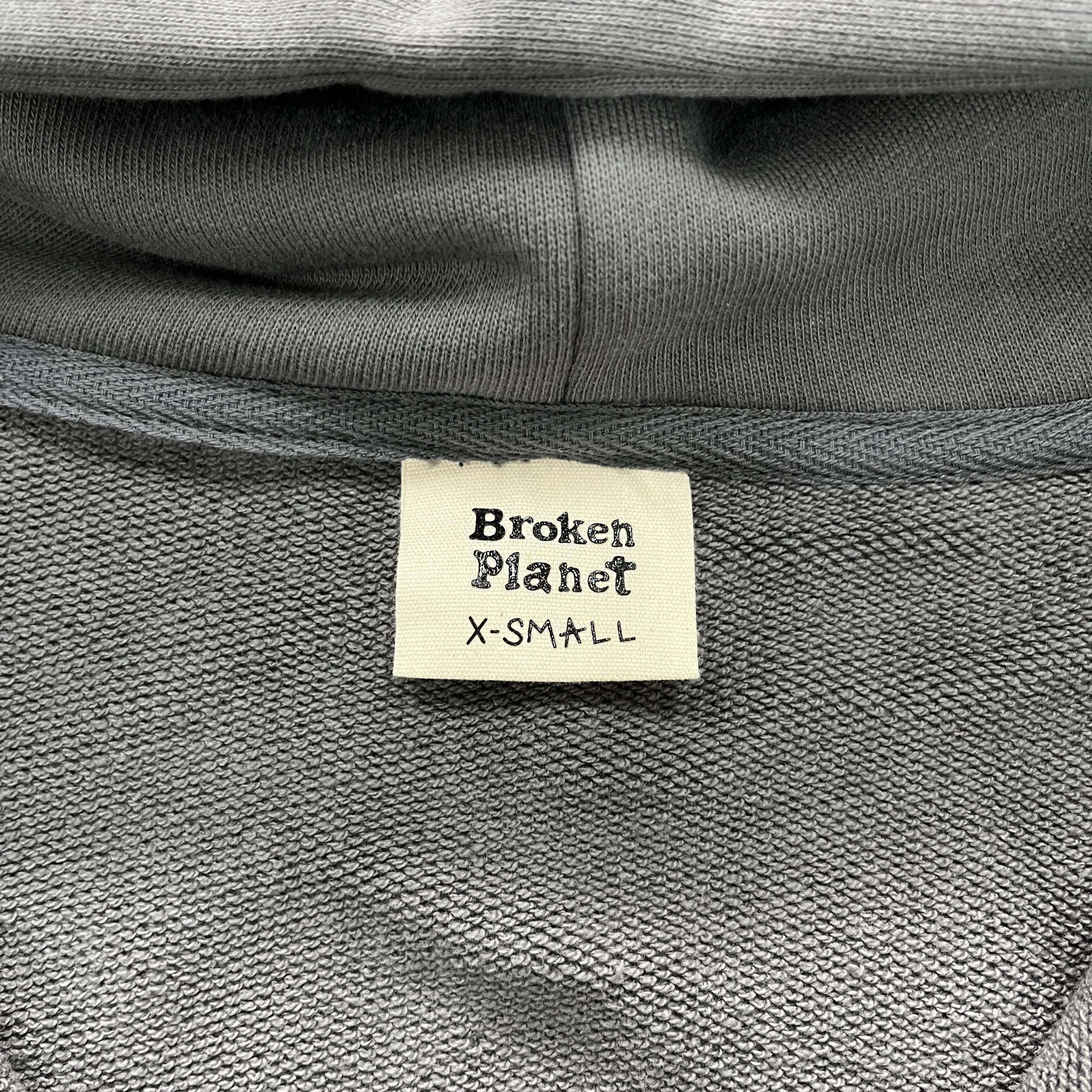 Broken P Planet Zip Up Hoodie