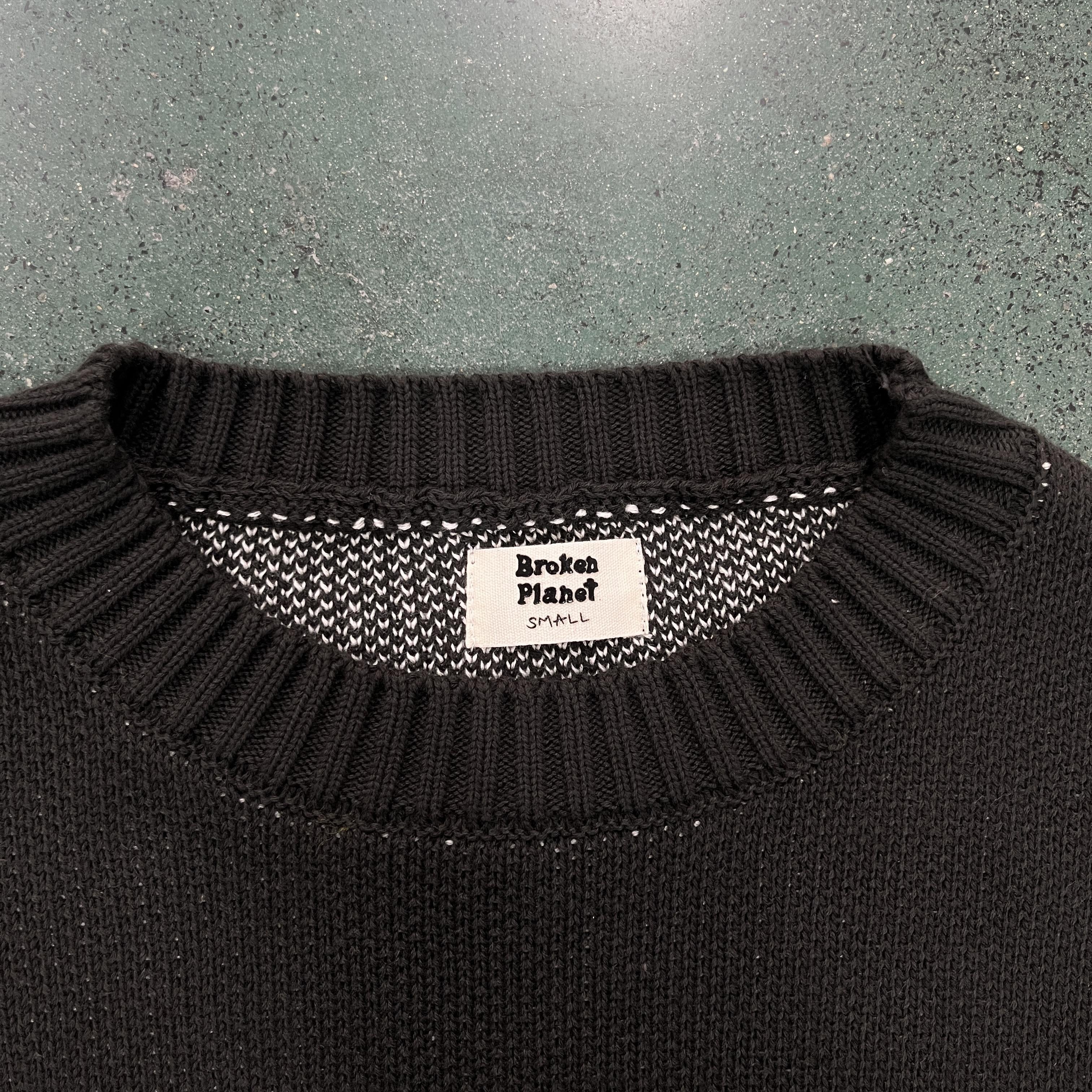 Broken P Knitted Sweater