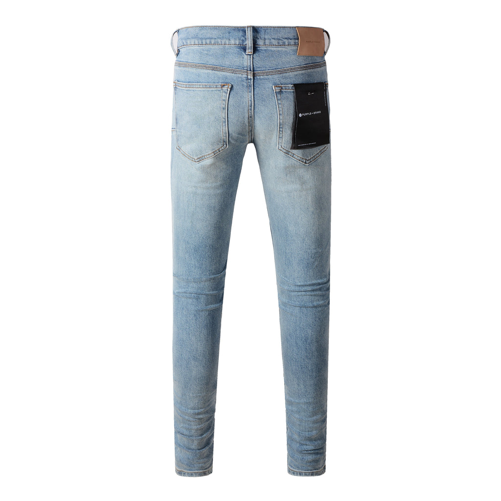 Men's Purple Jeans 9075