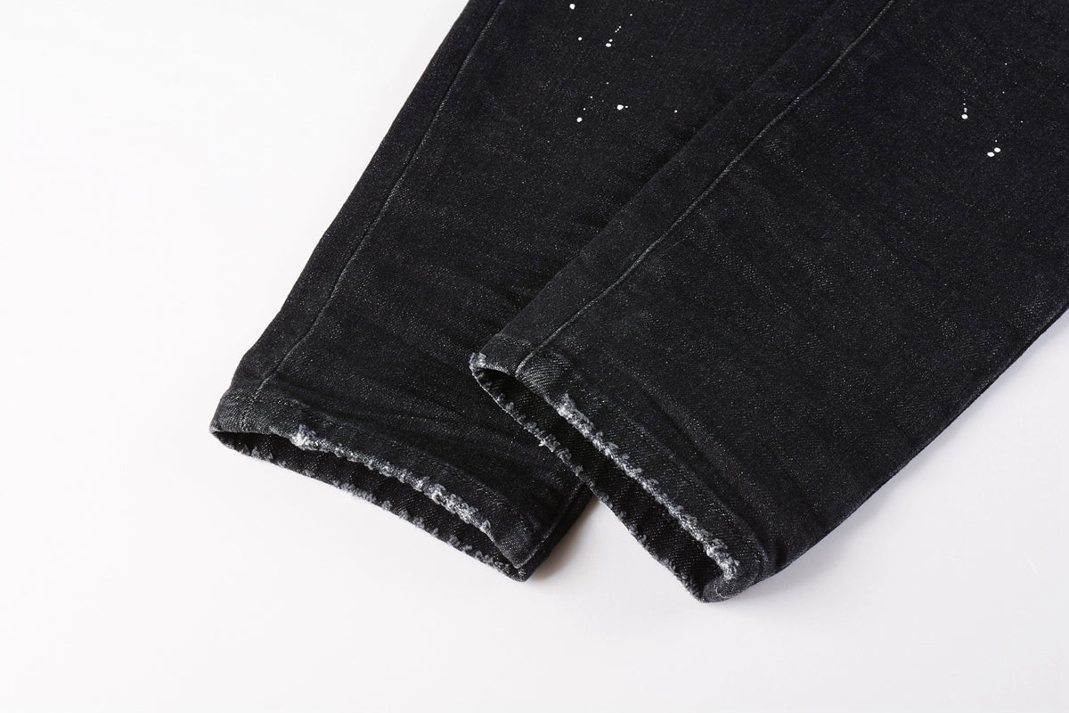 Men's Purple Jeans 9035