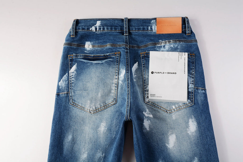 Men's Purple Jeans 9062