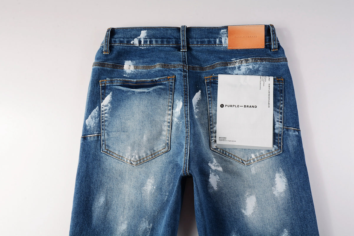 Men's Purple Jeans 9062