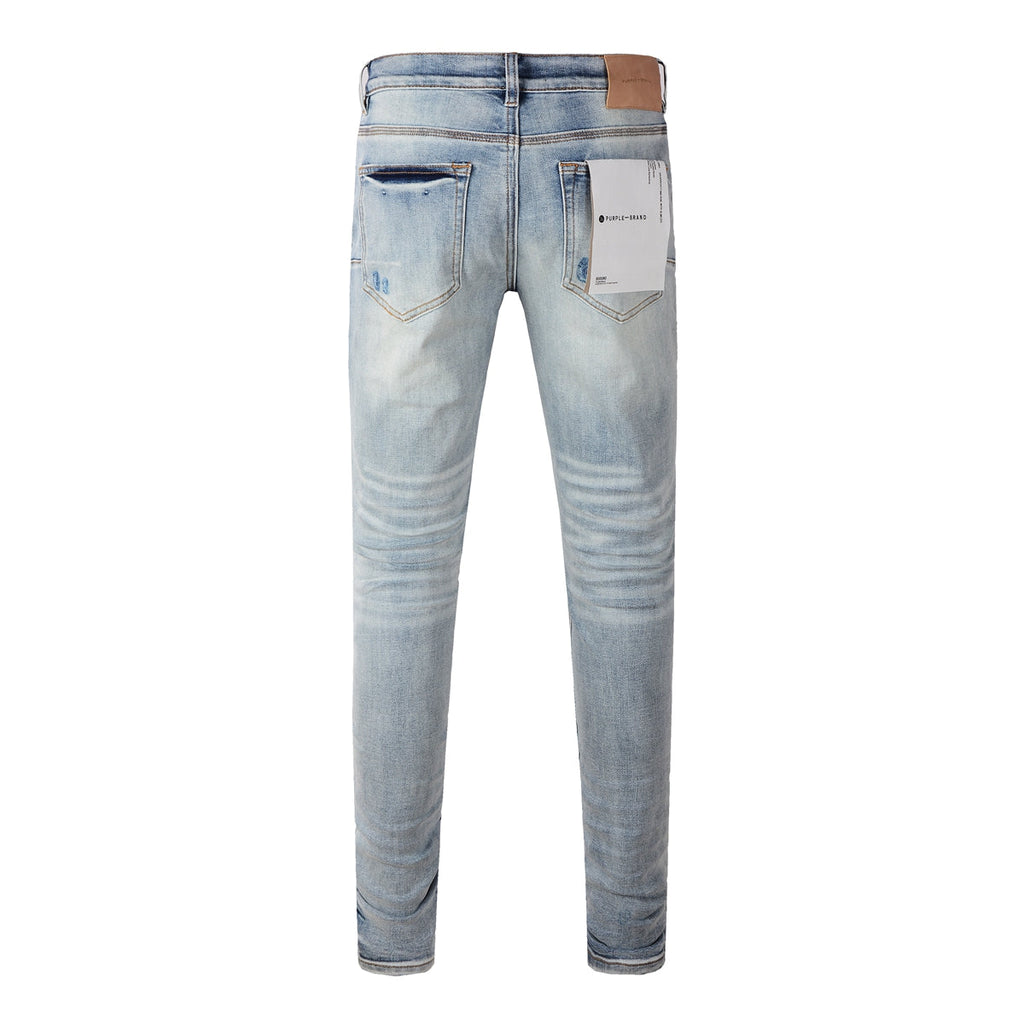 Men's Purple Jeans 9038