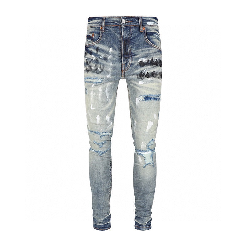 Men's Purple Jeans