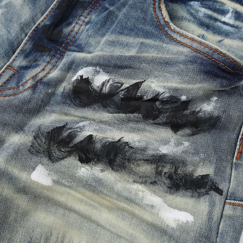 Men's Purple Jeans